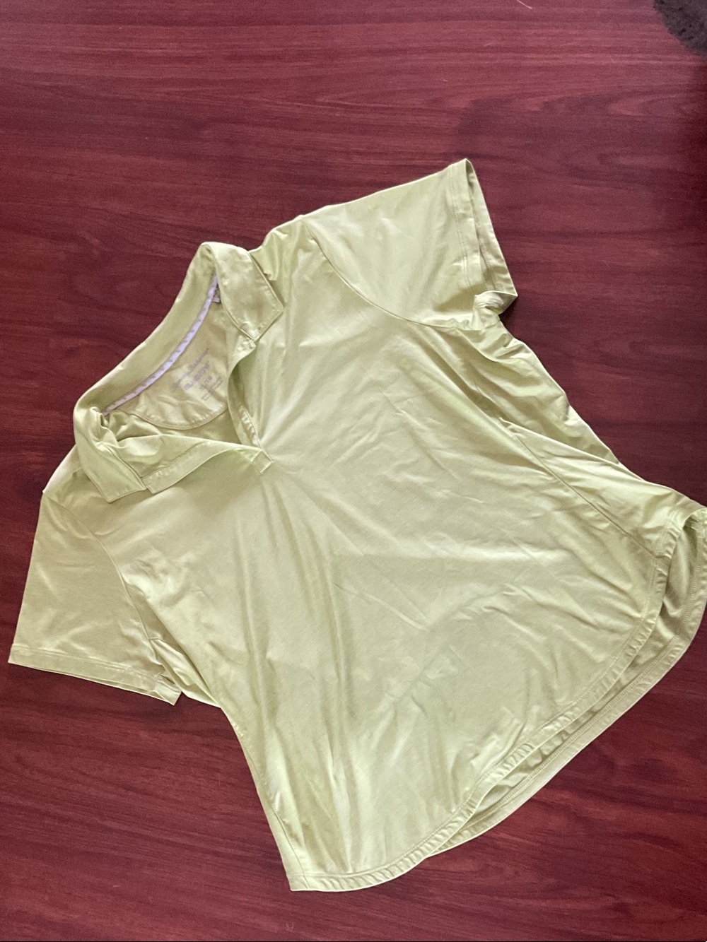 Tommy Bahama Light Green Short Sleeve Polo Top